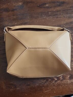 Joe Fresh Tan Geometric Shoulder Bag